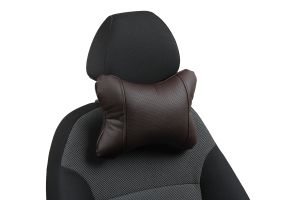 Pagalvėlė kaklui-Šokoladinė+šokoladinė-Eko oda