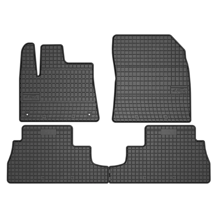 Floor mats for Opel Combo E 1st and 2nd rows (4 pieces)
